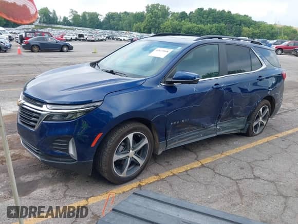 2022 Chevrolet Equinox LT z VIN 3GNAXUEV6NL162535, wystawiony jako IAAI lot #42672048 z przebiegiem 125 772 mil mil oraz . Historia ofert i sprzedaży dostępna na DreamBid. Obrazek 21.