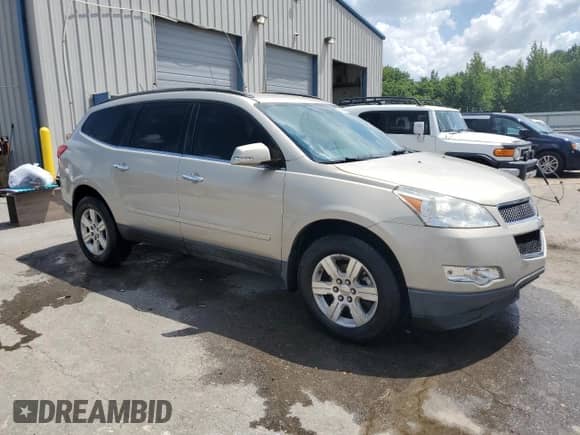 2011 Chevrolet Traverse 1LT с VIN 1GNKRGED8BJ192596, выставлен на аукционе Copart как лот 64264565 с пробегом 156 497 миль миль и Списание • Salvage title. История ставок и продаж доступна на DreamBid. Изображение 4.