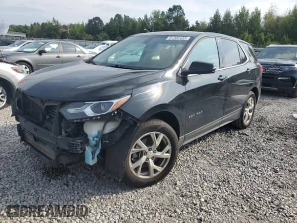 2018 Chevrolet Equinox LT z VIN 2GNAXKEX4J6193562, wystawiony jako Copart lot #81305455 z przebiegiem 156 244 mil mil oraz Szkoda całkowita • Salvage title. Historia ofert i sprzedaży dostępna na DreamBid. Obrazek 1.