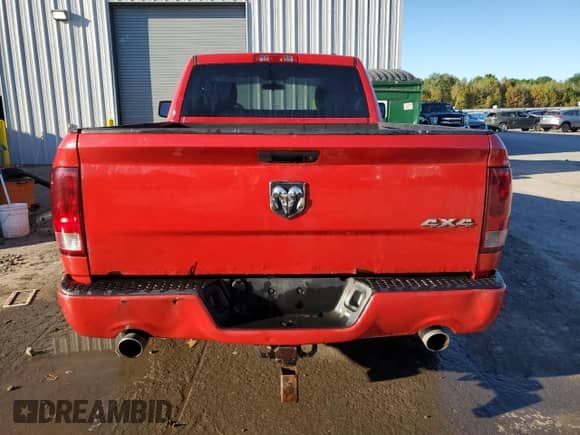 2012 Ram 1500 Express with VIN 3C6JD7AT0CG263039, listed as a Copart auction lot 84575185 with 202,886 mi miles and Salvage title. Bid and sale history available at DreamBid. Image 6.
