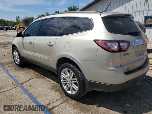2015 Chevrolet Traverse LT с VIN 1GNKRGKD0FJ127123, выставлен на аукционе Copart как лот 66473855 с пробегом 95 683 миль миль и Списание • Salvage title. История ставок и продаж доступна на DreamBid. Изображение 2.
