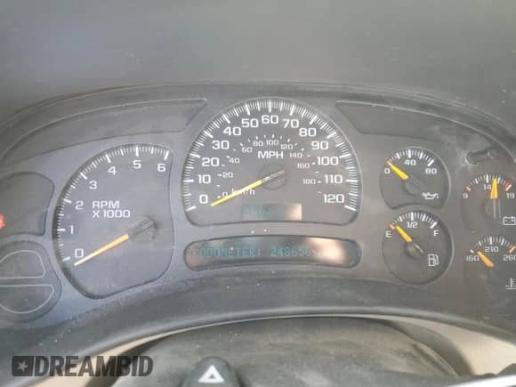 2005 Chevrolet Suburban Z71 с VIN 3GNFK16Z05G280481, выставлен на аукционе Copart как лот 62952245 с пробегом 248 656 миль миль и Списание • Salvage title. История ставок и продаж доступна на DreamBid. Изображение 9.