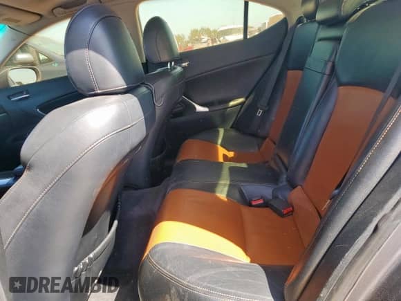 2013 Lexus IS 250 z VIN JTHBF5C2XD5190740, wystawiony jako Copart lot #70972335 z przebiegiem 193 356 mil mil oraz Szkoda całkowita • Salvage title. Historia ofert i sprzedaży dostępna na DreamBid. Obrazek 10.