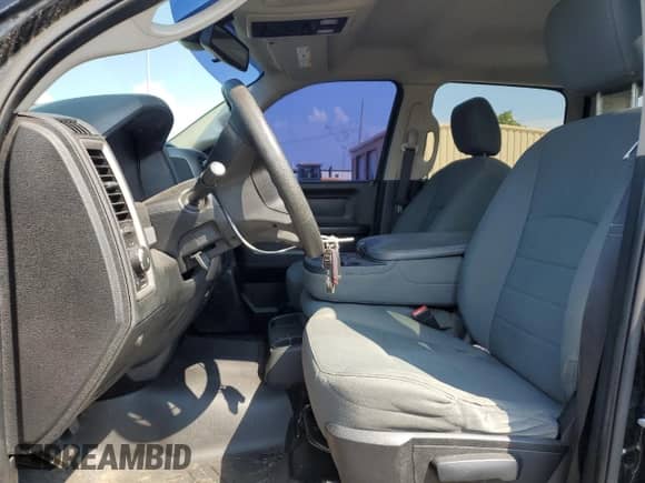 2014 Ram 1500 Express with VIN 1C6RR7KT9ES412868, listed as a Copart auction lot 81024195 with 201,634 mi miles and Salvage title. Bid and sale history available at DreamBid. Image 7.