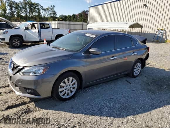 2019 Nissan Sentra S with VIN 3N1AB7AP7KY254660, listed as a Copart auction lot 71859425 with 69,546 mi miles and Salvage title. Bid and sale history available at DreamBid. Image 1.