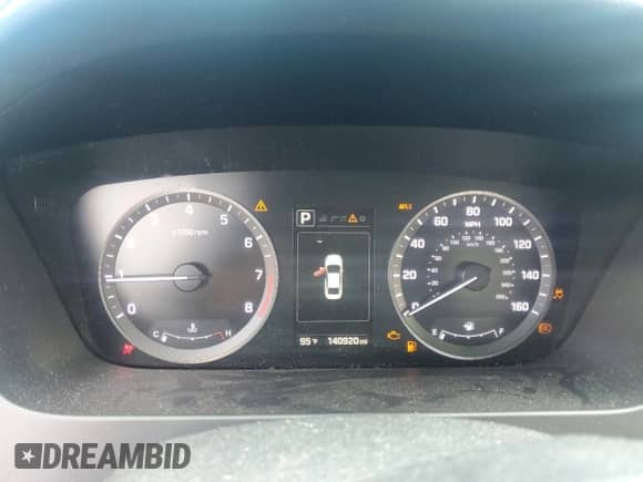 2017 Hyundai Sonata Sport с VIN 5NPE34AF6HH478512, выставлен на аукционе Copart как лот 62283795 с пробегом 140 920 миль миль и Списание • Salvage title. История ставок и продаж доступна на DreamBid. Изображение 9.