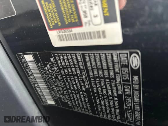 2015 Land Rover Range Rover Sport HSE z VIN SALWR2VF2FA536534, wystawiony jako IAAI lot #43057456 z przebiegiem 102 367 mil mil oraz . Historia ofert i sprzedaży dostępna na DreamBid. Obrazek 8.