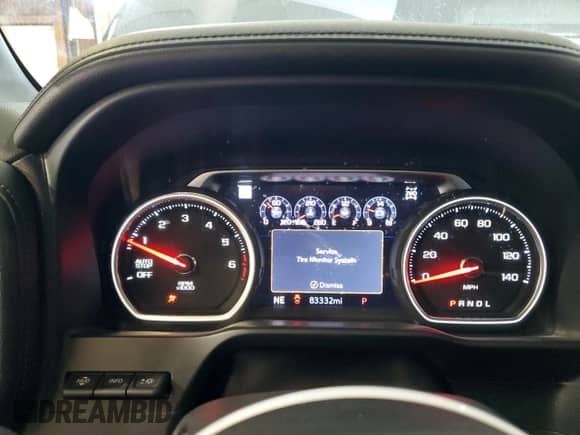 2019 Chevrolet Silverado 1500 High Country с VIN 1GCUYHED6KZ161973, выставлен на аукционе Copart как лот 84818955 с пробегом 83 332 миль миль и Списание • Salvage title. История ставок и продаж доступна на DreamBid. Изображение 9.