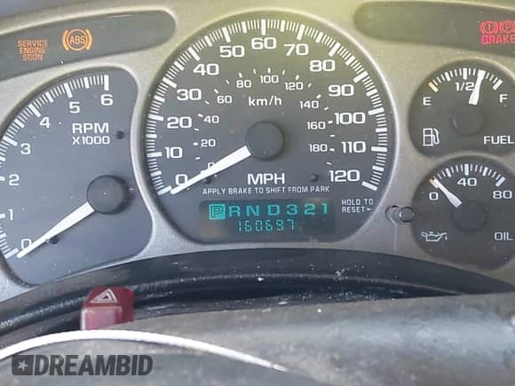 2001 Chevrolet Silverado 1500 with VIN 1GCEC14W31Z296341, listed as a IAAI auction lot 43359515 with 160,697 mi miles and . Bid and sale history available at DreamBid. Image 16.