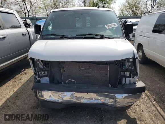 2021 Chevrolet Express Cargo with VIN 1GCWGAF77M1311814, listed as a Copart auction lot 52814785 with 50,234 mi miles and Salvage title. Bid and sale history available at DreamBid. Image 5.