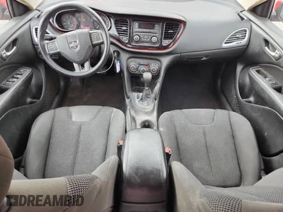 2016 Dodge Dart SE z VIN 1C3CDFAA7GD656859, wystawiony jako Copart lot #84368145 z przebiegiem 129 255 mil mil oraz Szkoda całkowita • Salvage title. Historia ofert i sprzedaży dostępna na DreamBid. Obrazek 8.