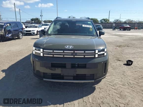 2025 Hyundai Santa Fe SEL z VIN 5NMP2DGL3SH097648, wystawiony jako Copart lot #44101705 z przebiegiem 6 412 mil mil oraz Czysty tytuł • Clean title. Historia ofert i sprzedaży dostępna na DreamBid. Obrazek 5.