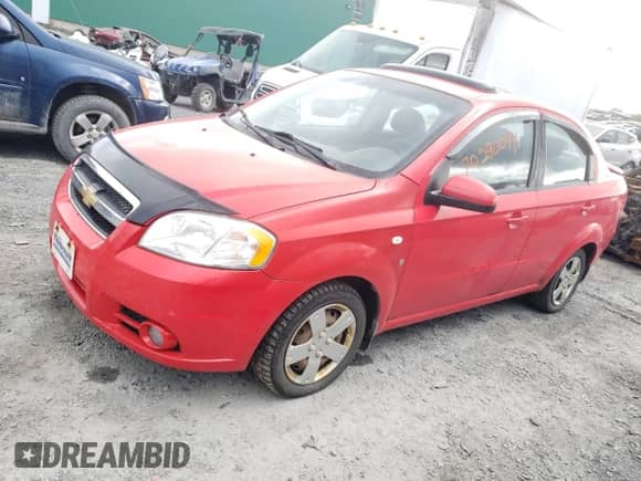 2008 Chevrolet Aveo LT с VIN KL1TG55618B190109, выставлен на аукционе Copart как лот 70290094 с пробегом 172 774 миль миль и Списание • Salvage title. История ставок и продаж доступна на DreamBid. Изображение 1.