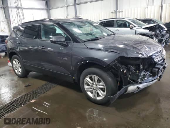 2021 Chevrolet Blazer LT z VIN 3GNKBBRAXMS529665, wystawiony jako Copart lot #66472495 z przebiegiem 43 735 mil mil oraz Szkoda całkowita • Salvage title. Historia ofert i sprzedaży dostępna na DreamBid. Obrazek 4.