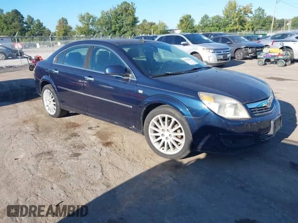 2008 Saturn Aura XR with VIN 1G8ZV57768F127587, listed as a IAAI auction lot 43116065 with 102,688 mi miles and . Bid and sale history available at DreamBid. Image 1.