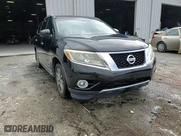 2014 Nissan Pathfinder S with VIN 5N1AR2MN7EC635276, listed as a Copart auction lot 85777095 with 172,191 mi miles and Salvage title. Bid and sale history available at DreamBid. Image 14.