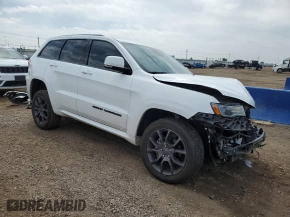 2020 Jeep Grand Cherokee High Altitude z VIN 1C4RJFCG5LC135879, wystawiony jako Copart lot #62421485 z przebiegiem 34 379 mil mil oraz Szkoda całkowita • Salvage title. Historia ofert i sprzedaży dostępna na DreamBid. Obrazek 4.