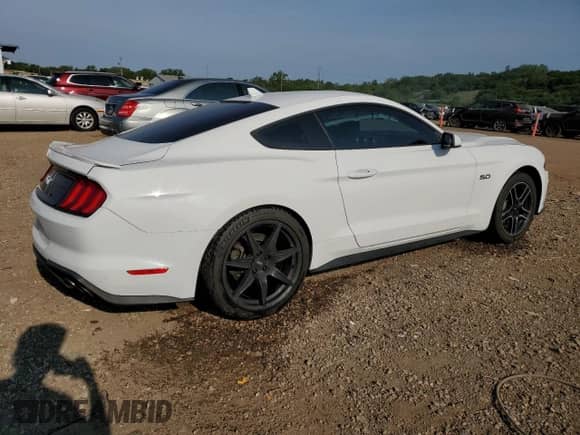 2020 Ford Mustang GT с VIN 1FA6P8CF5L5144029, выставлен на аукционе Copart как лот 67390875 с пробегом 85 032 миль миль и Списание • Salvage title. История ставок и продаж доступна на DreamBid. Изображение 3.