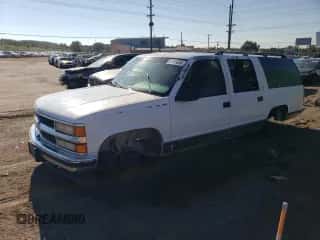 1995 Chevrolet Suburban с VIN 1GNFK16KXSJ398745, выставлен на аукционе Copart как лот 67475634 с пробегом 165 548 миль миль и Списание • Salvage title. История ставок и продаж доступна на DreamBid. Изображение 1.