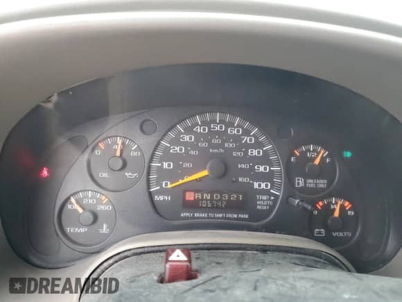 2000 Chevrolet Astro z VIN 1GNEL19W7YB157882, wystawiony jako Copart lot #80361404 z przebiegiem 105 742 mil mil oraz Szkoda całkowita • Salvage title. Historia ofert i sprzedaży dostępna na DreamBid. Obrazek 9.