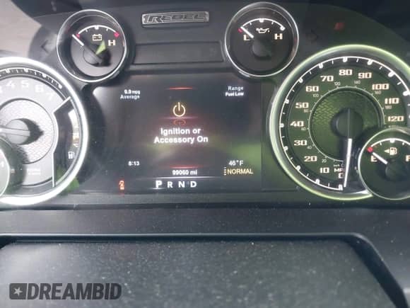 2018 Ram 1500 Rebel with VIN 1C6RR7YT8JS150942, listed as a IAAI auction lot 42168638 with 99,060 mi miles and . Bid and sale history available at DreamBid. Image 7.