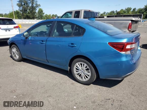 2018 Subaru Impreza Premium с VIN 4S3GKAB67J3620344, выставлен на аукционе Copart как лот 64627835 с пробегом 61 980 миль миль и Списание • Salvage title. История ставок и продаж доступна на DreamBid. Изображение 2.