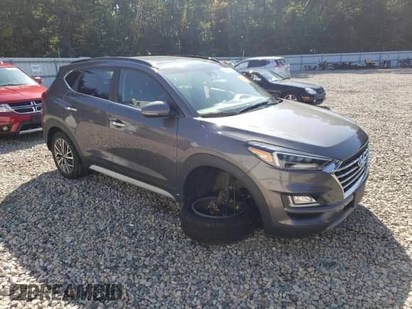 2020 Hyundai Tucson Limited with VIN KM8J3CAL0LU093598, listed as a Copart auction lot 68867725 with 72,300 mi miles and Salvage title. Bid and sale history available at DreamBid. Image 4.