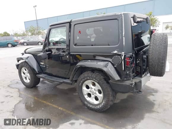 2013 Jeep Wrangler Moab with VIN 1C4AJWBG3DL687218, listed as a IAAI auction lot 43155968 with 126,003 mi miles and . Bid and sale history available at DreamBid. Image 3.