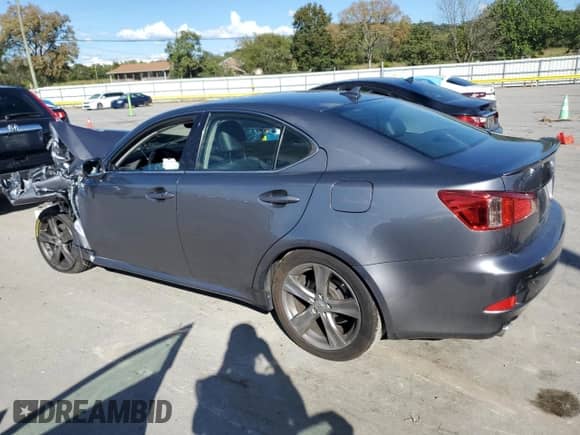 2012 Lexus IS 250 z VIN JTHBF5C24C5180946, wystawiony jako Copart lot #84925435 z przebiegiem 109 558 mil mil oraz Czysty tytuł • Clean title. Historia ofert i sprzedaży dostępna na DreamBid. Obrazek 2.