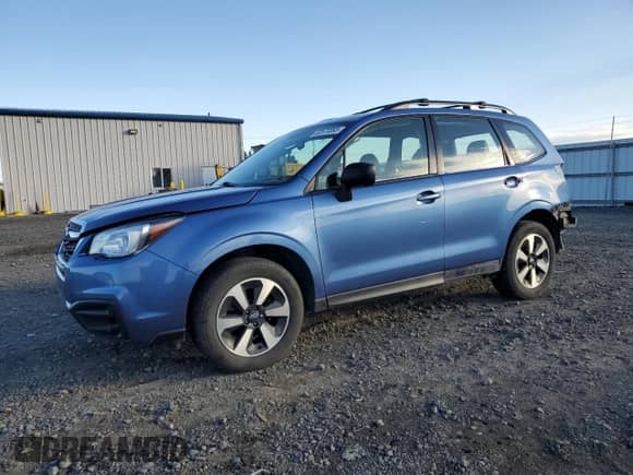 2017 Subaru Forester with VIN JF2SJABC6HH561546, listed as a Copart auction lot 82573365 with 102,075 mi miles and Salvage title. Bid and sale history available at DreamBid. Image 1.