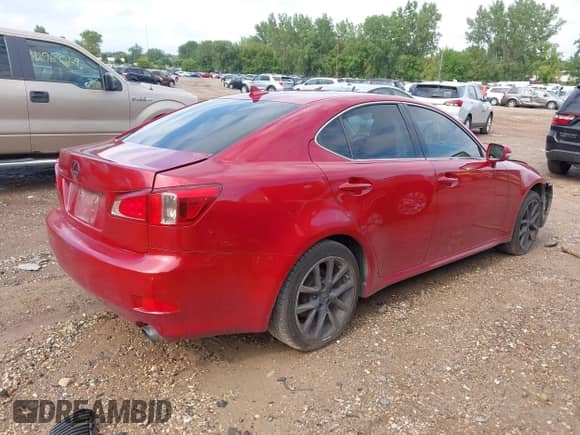 2012 Lexus IS 250 z VIN JTHCF5C20C5053177, wystawiony jako IAAI lot #43012588 z przebiegiem 183 326 mil mil oraz . Historia ofert i sprzedaży dostępna na DreamBid. Obrazek 4.