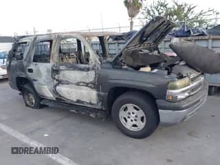 2004 Chevrolet Tahoe LS with VIN 1GNEC13V54R168056, listed as a IAAI auction lot 43453421 with Not provided miles and . Bid and sale history available at DreamBid. Image 1.