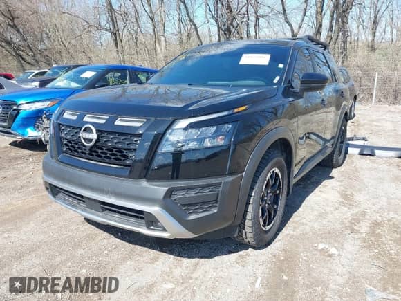 2024 Nissan Pathfinder Rock Creek with VIN 5N1DR3BD4RC280165, listed as a IAAI auction lot 41822001 with 10,227 mi miles and . Bid and sale history available at DreamBid. Image 19.