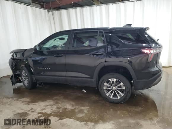 2025 Chevrolet Equinox FWD LT с VIN 3GNAXHEG9SL221209, выставлен на аукционе Copart как лот 53476455 с пробегом 3 644 миль миль и Чистый • Clean title. История ставок и продаж доступна на DreamBid. Изображение 2.