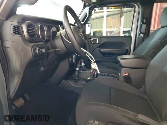 2018 Jeep Wrangler Sport with VIN 1C4GJXAG6JW281722, listed as a Copart auction lot 67529585 with 30,869 mi miles and Salvage title. Bid and sale history available at DreamBid. Image 7.