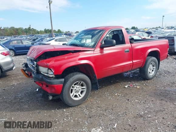 2004 Dodge Dakota with VIN 1D7GG36N14S504765, listed as a IAAI auction lot 43310869 with 143,838 mi miles and . Bid and sale history available at DreamBid. Image 2.