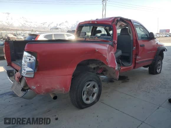 2008 Dodge RAM with VIN 3D3KS28D18G114674, listed as a Copart auction lot 42734225 with 127,030 mi miles and Salvage title. Bid and sale history available at DreamBid. Image 3.