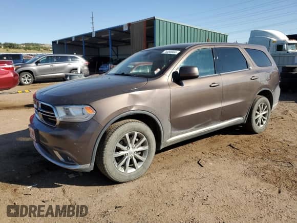 2017 Dodge Durango SXT with VIN 1C4RDJAG8HC905223, listed as a Copart auction lot 74455664 with 149,687 mi miles and Non repairable. Bid and sale history available at DreamBid. Image 1.