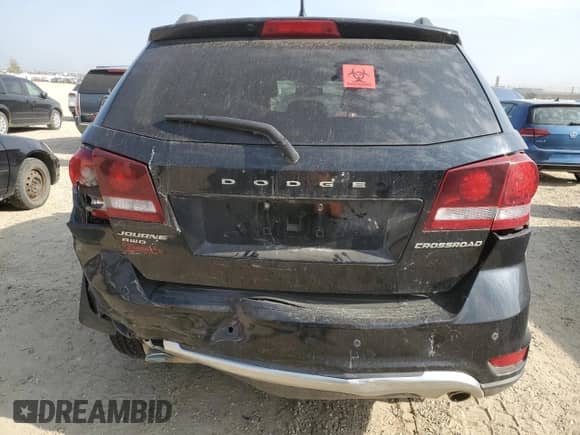 2017 Dodge Journey Crossroad Plus с VIN 3C4PDDGG7HT541350, выставлен на аукционе Copart как лот 72092715 с пробегом Не указан миль и Списание • Salvage title. История ставок и продаж доступна на DreamBid. Изображение 6.