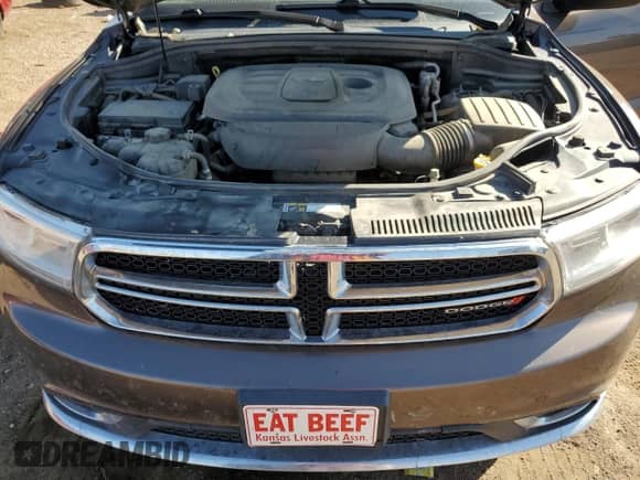 2017 Dodge Durango SXT with VIN 1C4RDJAG8HC905223, listed as a Copart auction lot 74455664 with 149,687 mi miles and Non repairable. Bid and sale history available at DreamBid. Image 12.