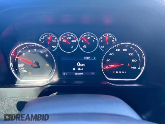 2020 Chevrolet Silverado 1500 LTZ с VIN 3GCUWEEDXLG397676, выставлен на аукционе Copart как лот 81961104 с пробегом 68 820 миль миль и Чистый • Clean title. История ставок и продаж доступна на DreamBid. Изображение 9.