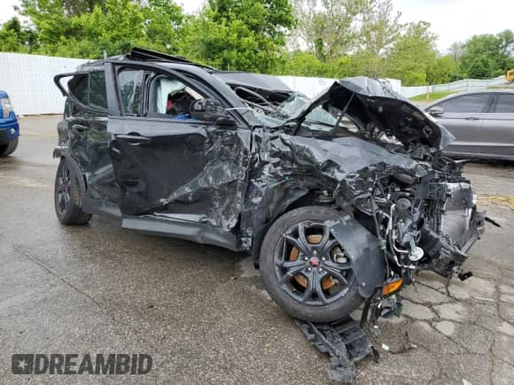 2023 Dodge Hornet GT Plus with VIN ZACNDFBN8P3A05822, listed as a Copart auction lot 56681915 with Not provided miles and Salvage title. Bid and sale history available at DreamBid. Image 4.