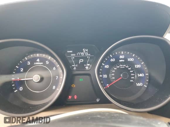 2013 Hyundai Elantra GLS with VIN 5NPDH4AE7DH369622, listed as a Copart auction lot 82386045 with 177,973 mi miles and Clean title. Bid and sale history available at DreamBid. Image 9.