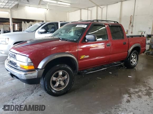 2004 Chevrolet S-10 LS z VIN 1GCDT13X04K127820, wystawiony jako Copart lot #80686315 z przebiegiem 114 224 mil mil oraz Nie do naprawy • Non repairable. Historia ofert i sprzedaży dostępna na DreamBid. Obrazek 1.