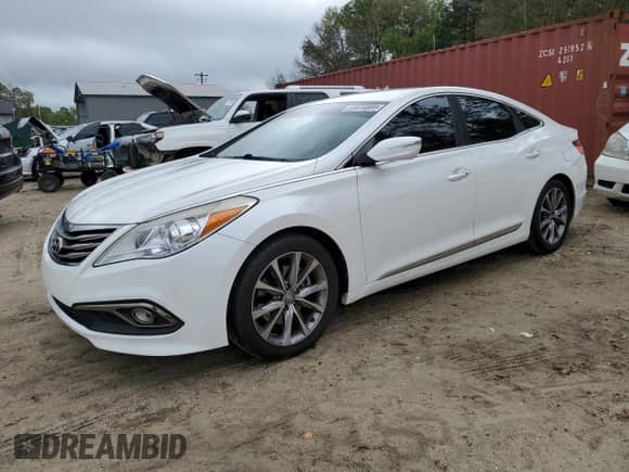 2017 Hyundai Azera z VIN KMHFG4JG1HA583172, wystawiony jako Copart lot #51074885 z przebiegiem 118 667 mil mil oraz Czysty tytuł • Clean title. Historia ofert i sprzedaży dostępna na DreamBid. Obrazek 1.
