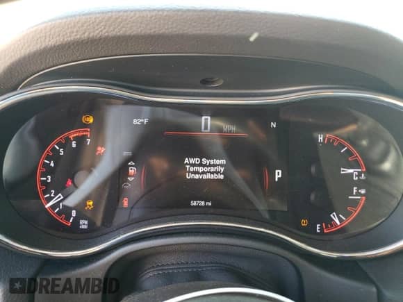 2015 Dodge Durango R/T with VIN 1C4SDJCT5FC128072, listed as a Copart auction lot 81093755 with 58,728 mi miles and Salvage title. Bid and sale history available at DreamBid. Image 9.