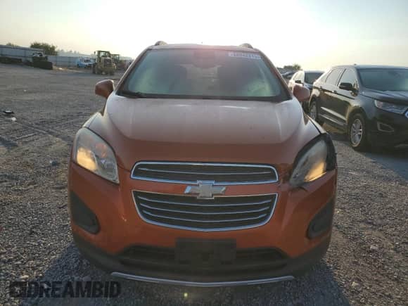 2015 Chevrolet Trax LT with VIN KL7CJLSBXFB056614, listed as a Copart auction lot 68942815 with 122,118 mi miles and Salvage title. Bid and sale history available at DreamBid. Image 5.