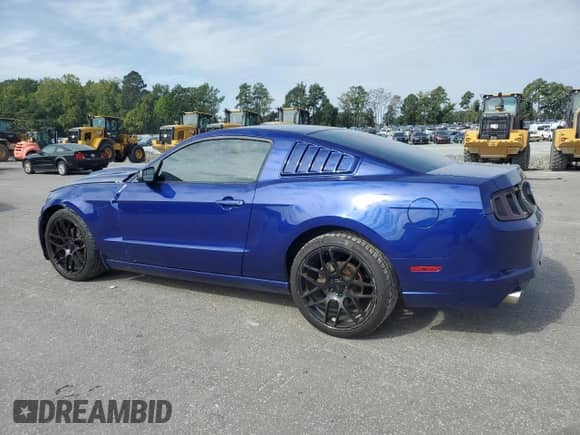 2014 Ford Mustang V6 with VIN 1ZVBP8AM0E5332886, listed as a Copart auction lot 80870145 with 177,165 mi miles and Salvage title. Bid and sale history available at DreamBid. Image 2.