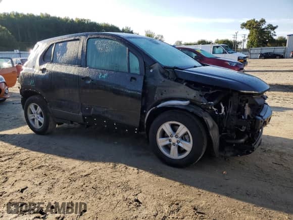 2020 Chevrolet Trax LS with VIN 3GNCJKSB9LL316984, listed as a Copart auction lot 80462805 with 109,202 mi miles and Salvage title. Bid and sale history available at DreamBid. Image 4.