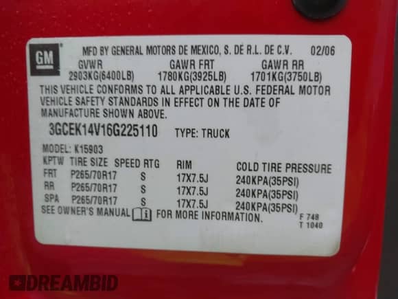 2006 Chevrolet Silverado 1500 Work Truck с VIN 3GCEK14V16G225110, выставлен на аукционе IAAI как лот 41407831 с пробегом 167 648 миль миль и . История ставок и продаж доступна на DreamBid. Изображение 9.